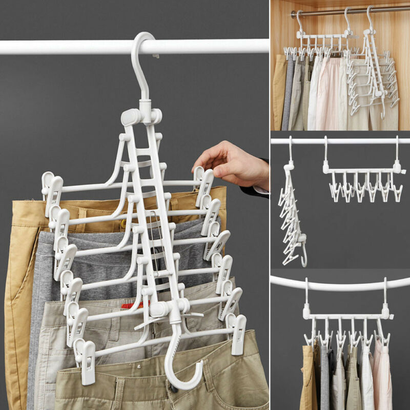 Space-Saver Multi-Tier Pants Organizer