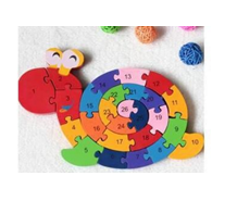 Educational Wooden Animal Jigsaw for Kids
