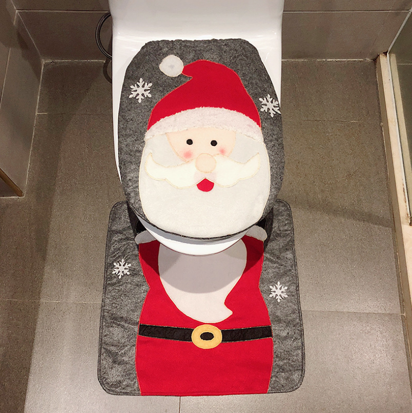 Holiday Bathroom Decor Set