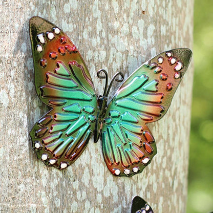Garden Butterfly Metal Art