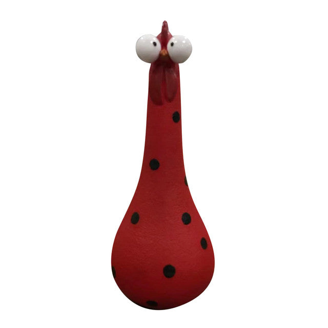 Garden Charm Long Neck Chicken Figures