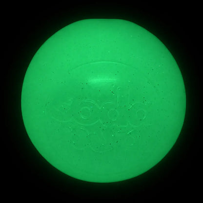 Glow-in-the-Dark Glitter Dog Balls, 2-Pack